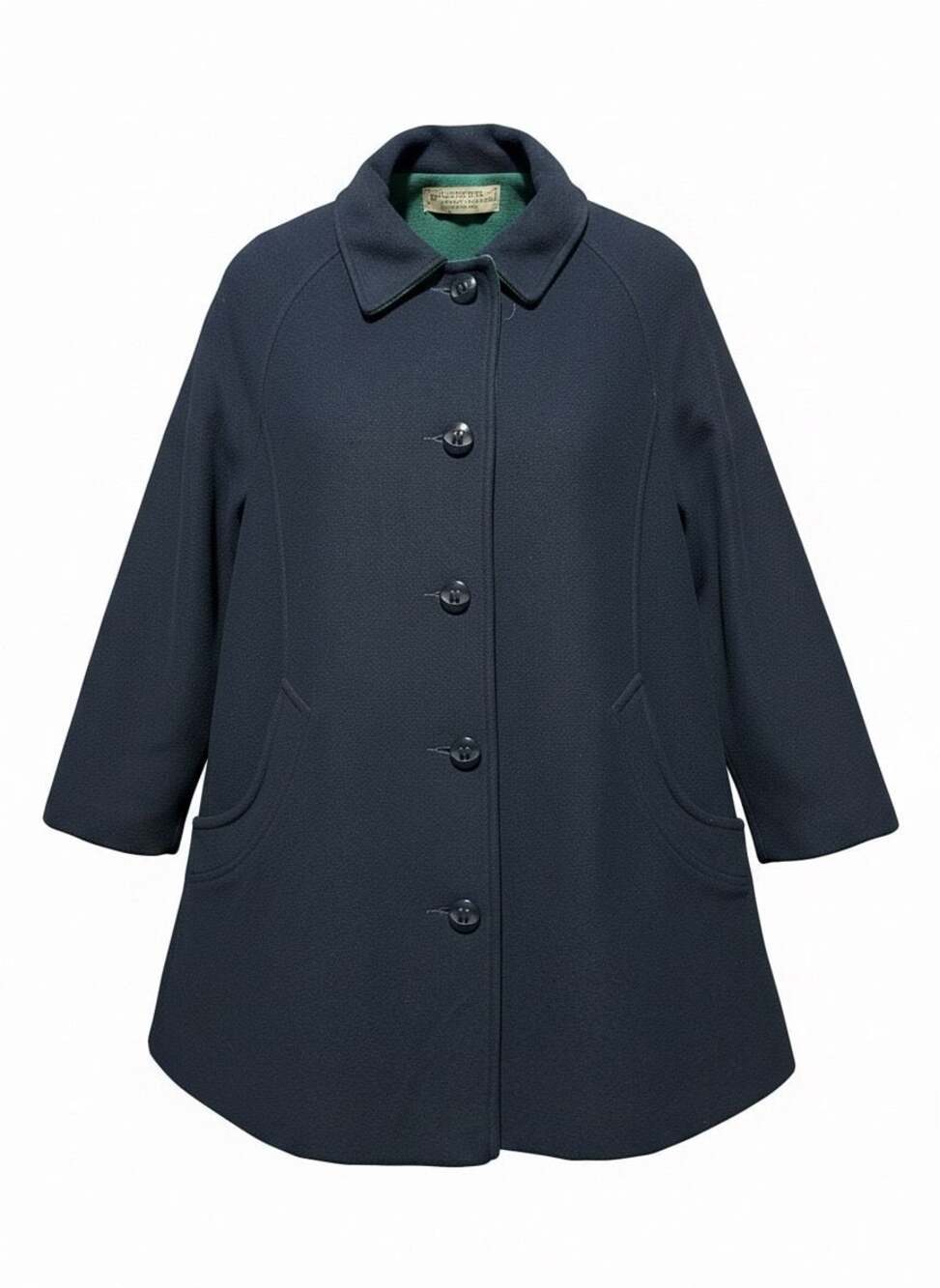 Wellington Kashmiracle Vintage Navy Swing Coat
A01-2026